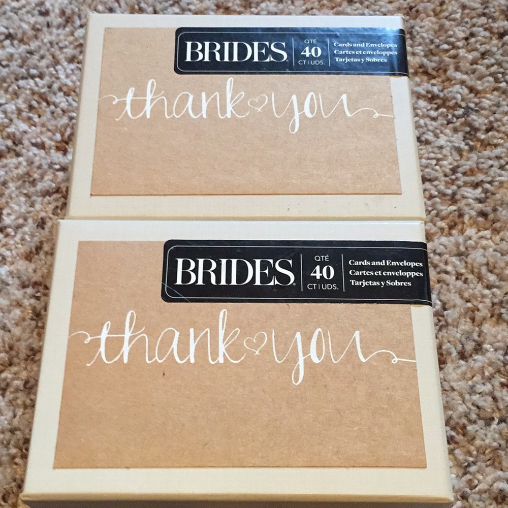 Wedding Thank You Cards- never opened- craft
